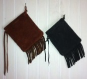 CARTRIDGE POUCH WITH FRINGE - 5" x 5" $10 each