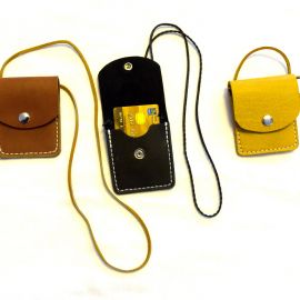 Neck Pouch With Snap
